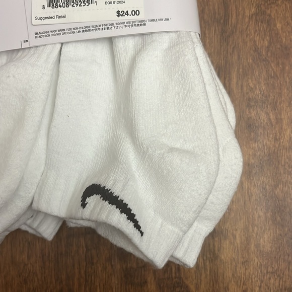 Nike Everyday Low Cotton Cushioned Socks 6 Pack - Picture 12 of 17